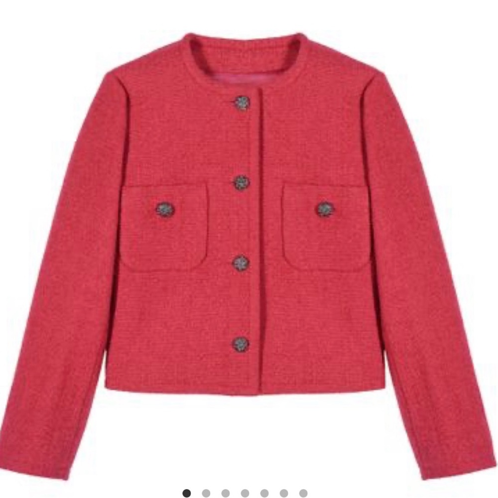 Ba&sh Meredith Jacket Raspberry - Picture 6 of 6